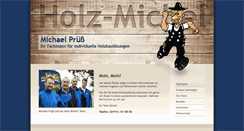 Desktop Screenshot of holz-michel.info